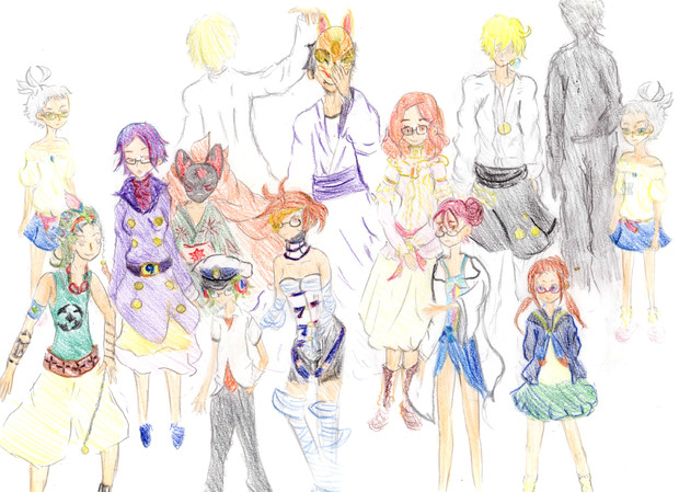 狐さんと十三階段 Savan999 さんのイラスト ニコニコ静画 イラスト