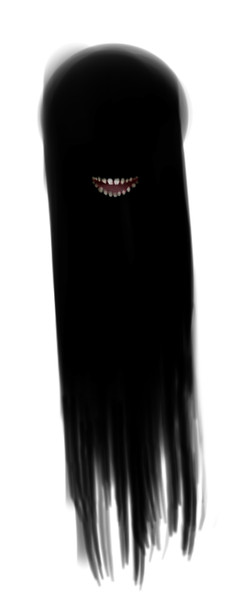 ただの黒い棒に歯を描きこんだだけでござる ニコニコ静画 イラスト