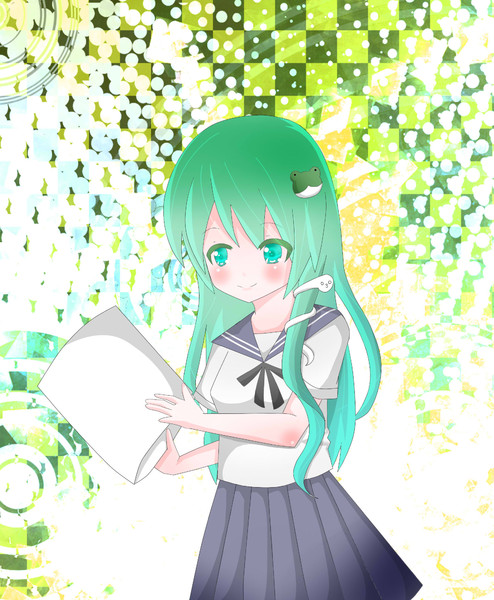 早苗さんの終業式 みｄｋ さんのイラスト ニコニコ静画 イラスト