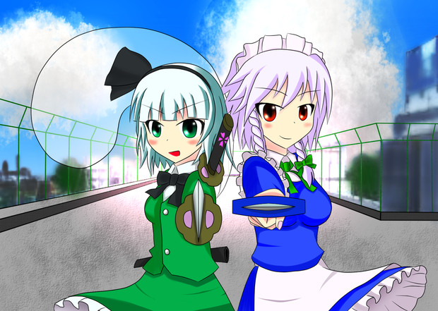 さくみょん ニコニコ静画 イラスト