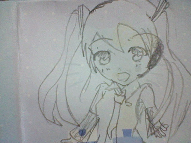 ひまさん風に書いたらこうなった 初音ミク さっちー さんのイラスト ニコニコ静画 イラスト