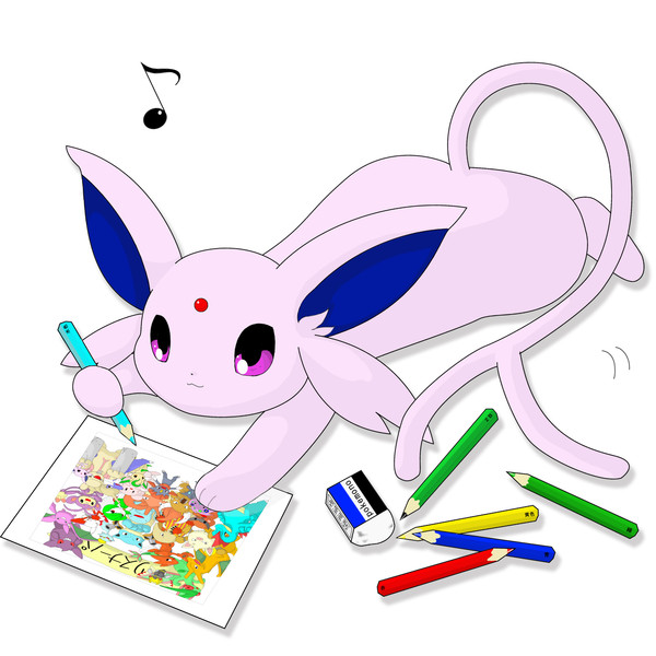 イラスト エーフィ