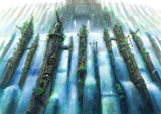 滝の都市 青ニート3世 さんのイラスト ニコニコ静画 イラスト