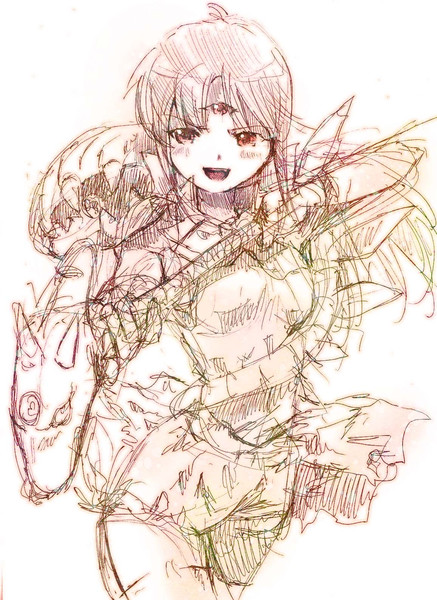 ラフ 3 3eyes Mayoriyo さんのイラスト ニコニコ静画 イラスト
