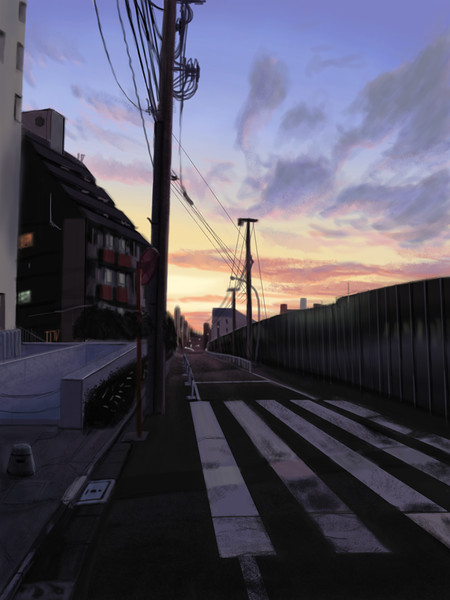 風景練習３ Jimno さんのイラスト ニコニコ静画 イラスト