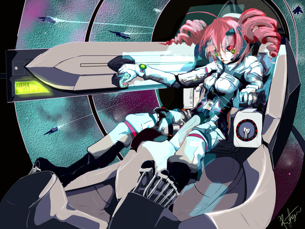 宇宙戦機 重音テトペッテンソン Righgi さんのイラスト ニコニコ静画 イラスト