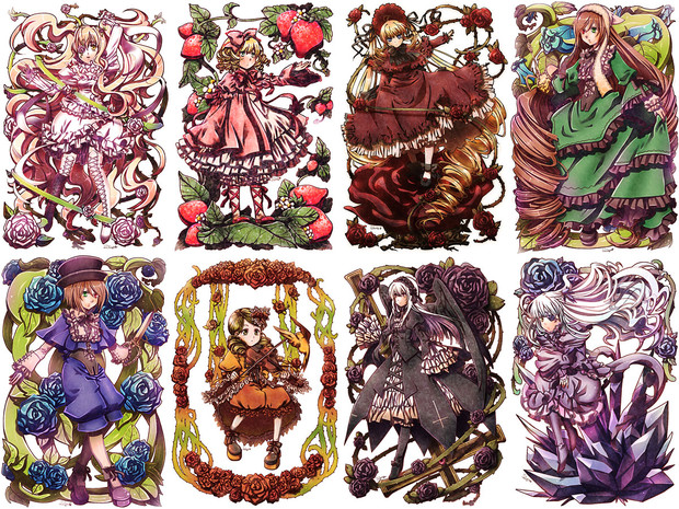 薔薇乙女 蘇芳サクラ さんのイラスト ニコニコ静画 イラスト