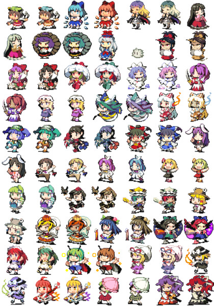 東方ドット絵