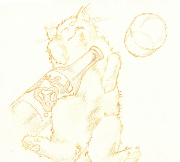 泥酔 イヴ猫 さんのイラスト ニコニコ静画 イラスト