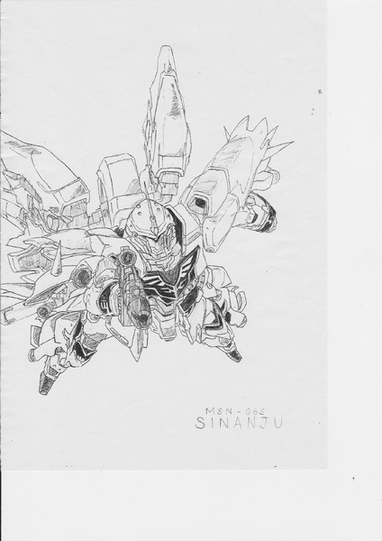 ガンダムユニコーンより シナンジュ ペテルギウス さんのイラスト ニコニコ静画 イラスト