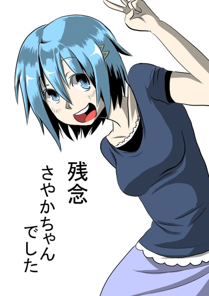 残念さやかちゃんでした ポタォ さんのイラスト ニコニコ静画 イラスト