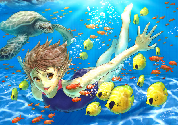 水泳部 ルキアーノ さんのイラスト ニコニコ静画 イラスト