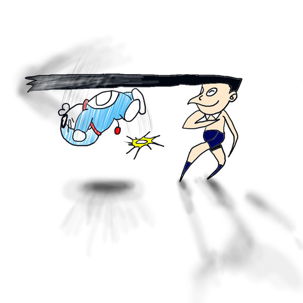 スネ夫の攻撃 おにおに さんのイラスト ニコニコ静画 イラスト