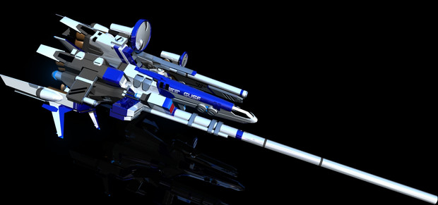 F A 26 ドラグーン 超長距離射撃装備 レンダリング実験その2 忍野 拓 さんのイラスト ニコニコ静画 イラスト