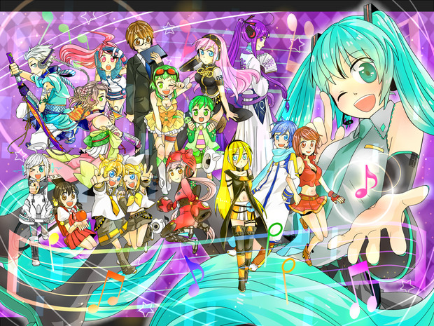 11上半期vocaloid新曲ランキングsp 複数 海外ボカロ編 ろせ さんのイラスト ニコニコ静画 イラスト