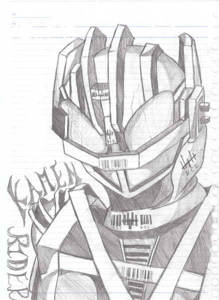 仮面ライダーディサイド バーコードライダー Benjamin さんのイラスト ニコニコ静画 イラスト