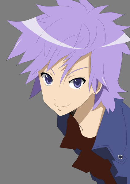 男キャラ紫色 メキラ さんのイラスト ニコニコ静画 イラスト