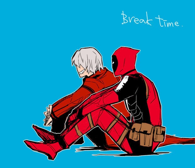 Deadpoolとdante ﾌｼﾞｷﾖ さんのイラスト ニコニコ静画 イラスト