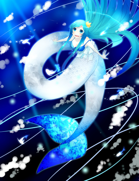 人魚姫 ニコニコ静画 イラスト