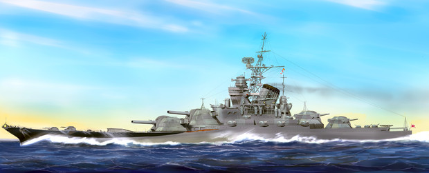 帝國軍艦 伊吹 縹渺 さんのイラスト ニコニコ静画 イラスト