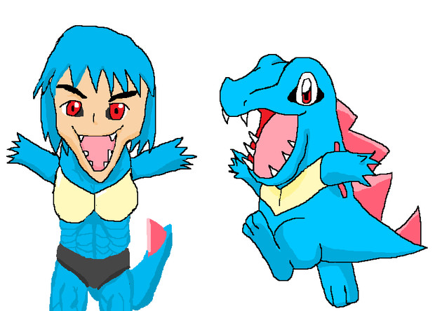 ワニノコ ニコニコ静画 イラスト