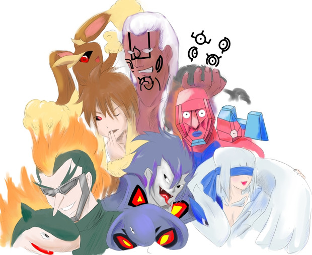 第二回ぎゅうにく企画 六魔将軍 初見です さんのイラスト ニコニコ静画 イラスト