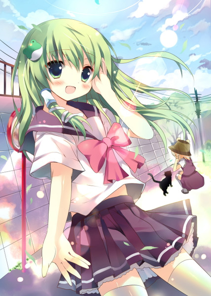 夏だよ！早苗さん / あづみ一樹 さんのイラスト - ニコニコ静画
