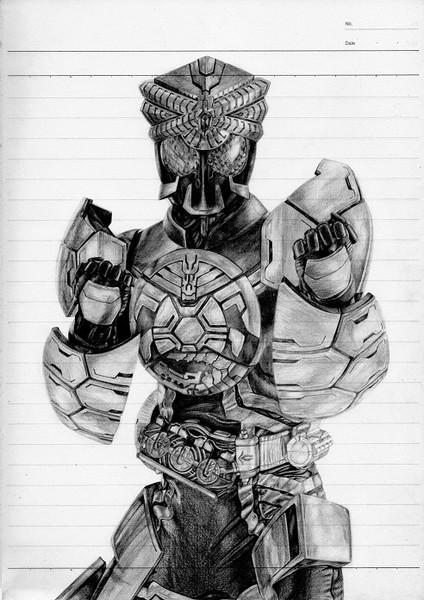 仮面ライダーオーズ ブラカワニコンボ ガルシア さんのイラスト ニコニコ静画 イラスト