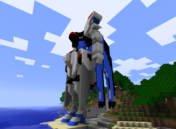 ゴットイーター・マイクラ・FF・フリーダム Minecraft】ガンダムSEEDDESTINY フリーダム【JointBlock