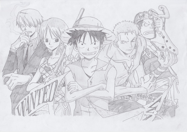 One Piece シャーペン族 模写男 さんのイラスト ニコニコ静画 イラスト