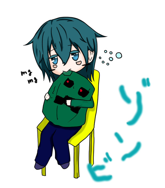寝ぼけてるゾンビ君 白熊 さんのイラスト ニコニコ静画 イラスト