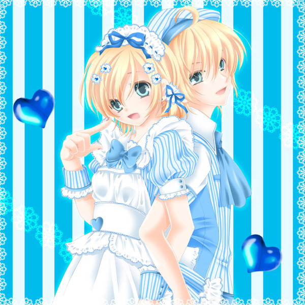 仲良し双子 ニコニコ静画 イラスト