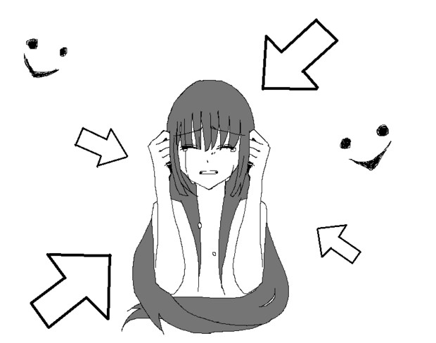 視線 猫夢茅 さんのイラスト ニコニコ静画 イラスト