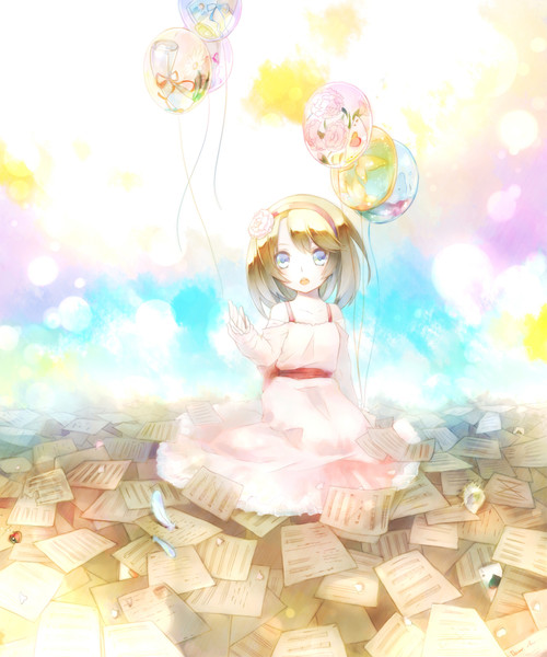 風船girl しろっぴ さんのイラスト ニコニコ静画 イラスト