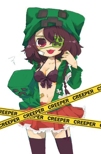 Creeper Out 角川 さんのイラスト ニコニコ静画 イラスト