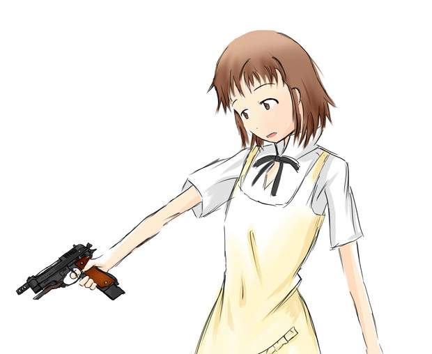 小鳥遊なずなとベレッタm93r 帝国軍前線指揮官b さんのイラスト ニコニコ静画 イラスト