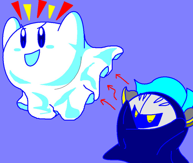 ゴーストカービィ A 白猫倭 さんのイラスト ニコニコ静画 イラスト