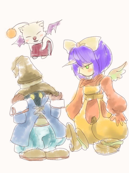 【ＦＦ９】エーコとビビ