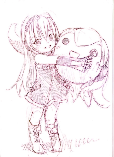 ラフ 巡音ルカ 5歳 Mayoriyo さんのイラスト ニコニコ静画 イラスト