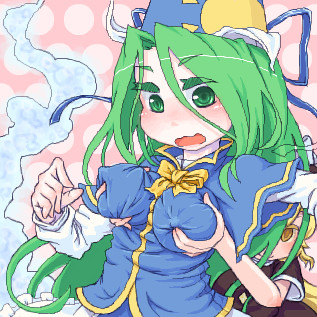 胸を鷲掴みにしているだけ ではり さんのイラスト ニコニコ静画 イラスト