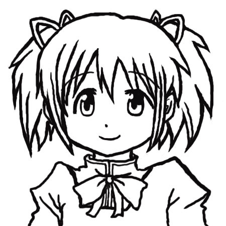モノクロまどか ゲスト さんのイラスト ニコニコ静画 イラスト