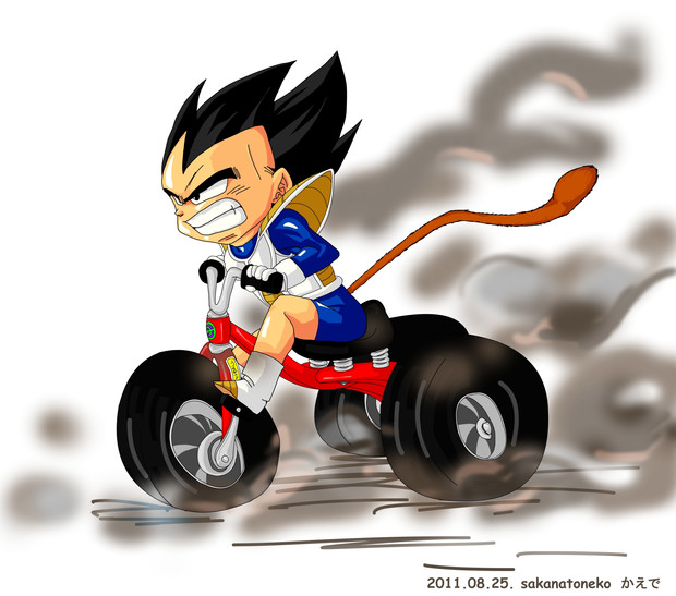 暴走三輪車 ニコニコ静画 イラスト