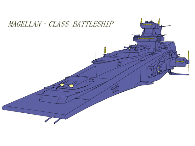 MAGELLAN マゼラン級戦艦（戦隊標準カラー）
