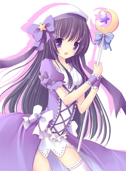 手描きイラスト 青髪の魔法少女 - 通販 - guianegro.com.br