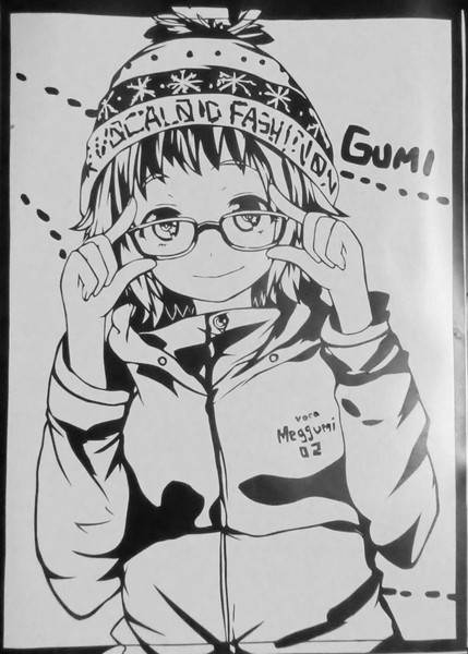 ステッカー ボーカロイド Gumi ナオト さんのイラスト ニコニコ静画 イラスト