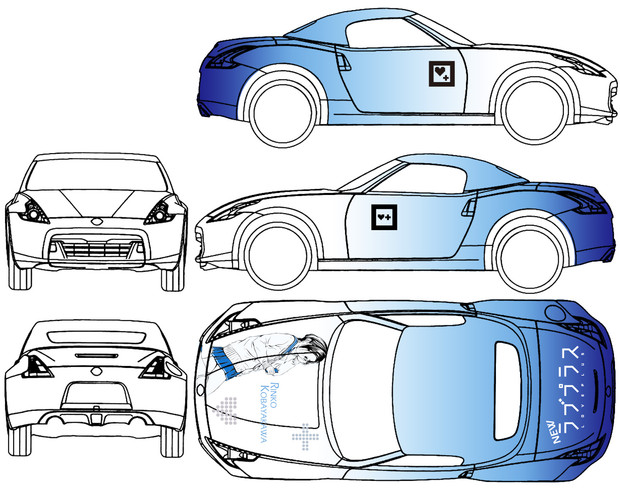 痛車デザイン Windmt さんのイラスト ニコニコ静画 イラスト