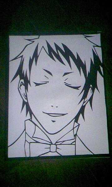 黒執事 劉 切り絵 シロ さんのイラスト ニコニコ静画 イラスト