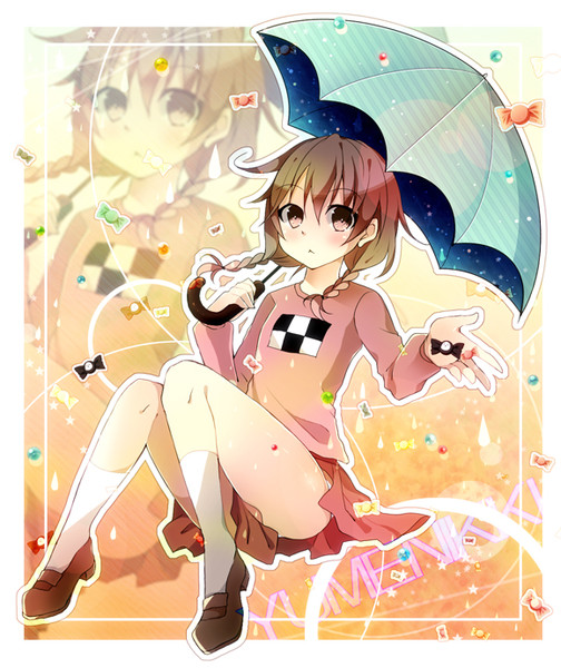 窓付きちゃん ニコニコ静画 イラスト