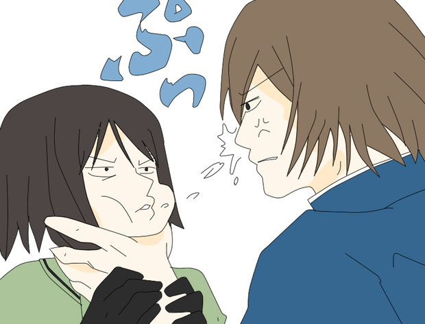 キス唾 ニコニコ静画 イラスト