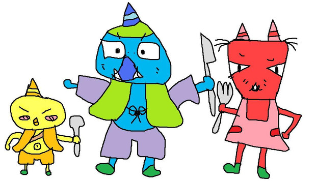 マウスで子鬼のトリオ よし さんのイラスト ニコニコ静画 イラスト